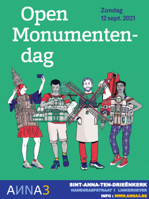 ANNA3 | Open Monumentendag | Zondag 12 september 2021 | 12.00 tot 17.00 uur doorlopend | Sint-Anna-ten-Drieënkerk Antwerpen Linkeroever